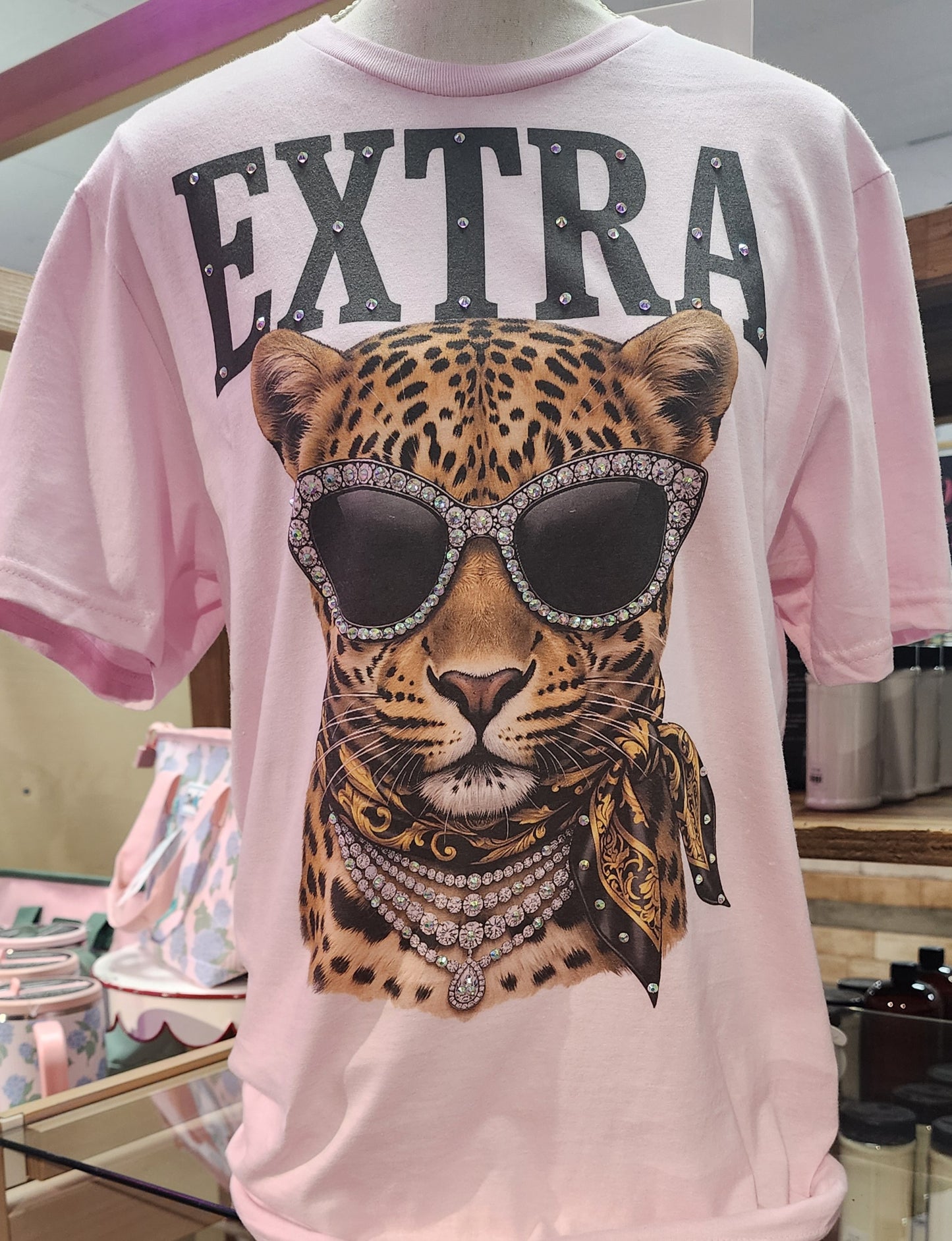EXTRA Cheetah Bandana Bling