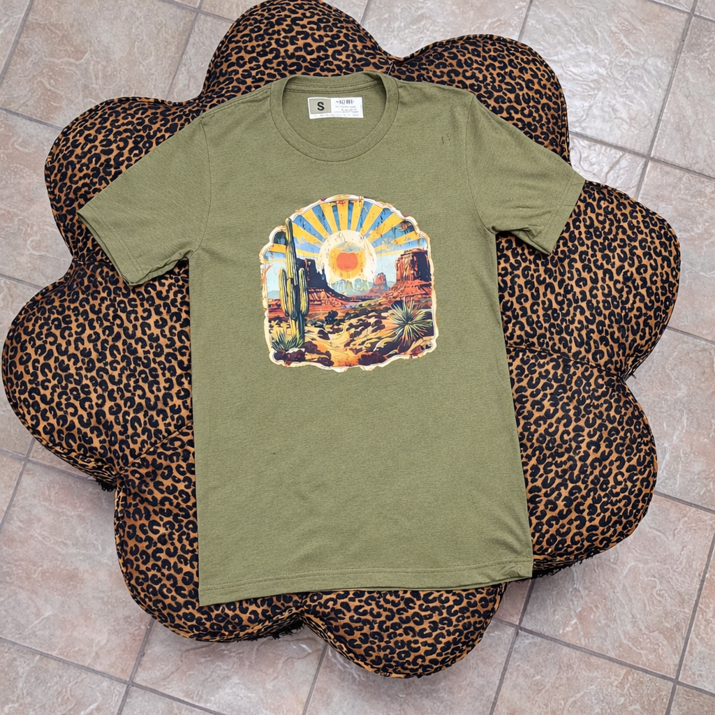 Desert Sunset Graphic Tee