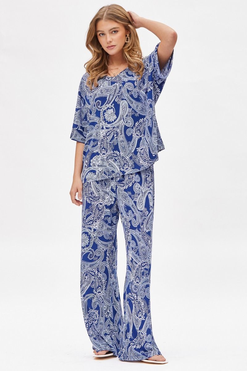 Navy Cabana Pant