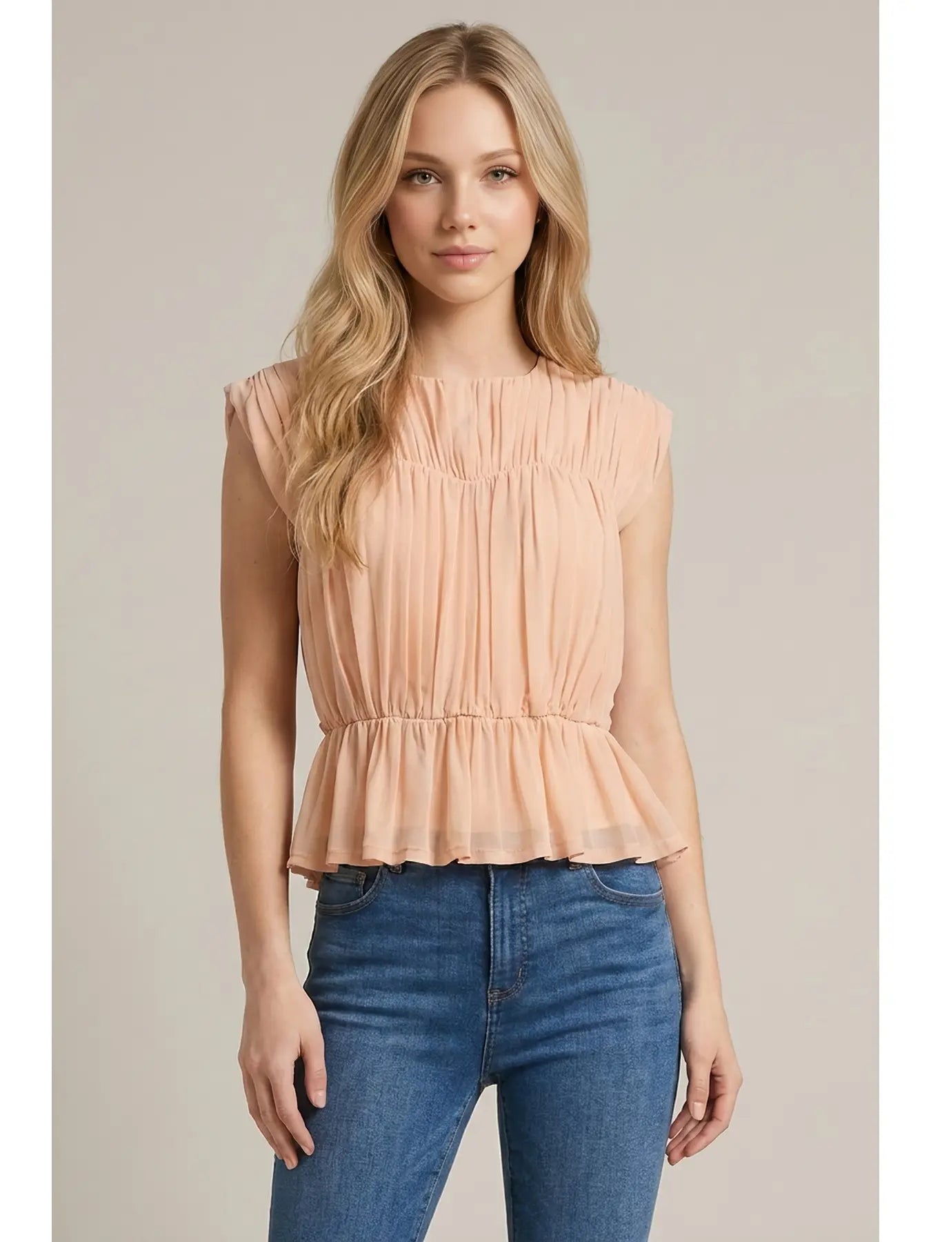 Sweetheart Peplum Top