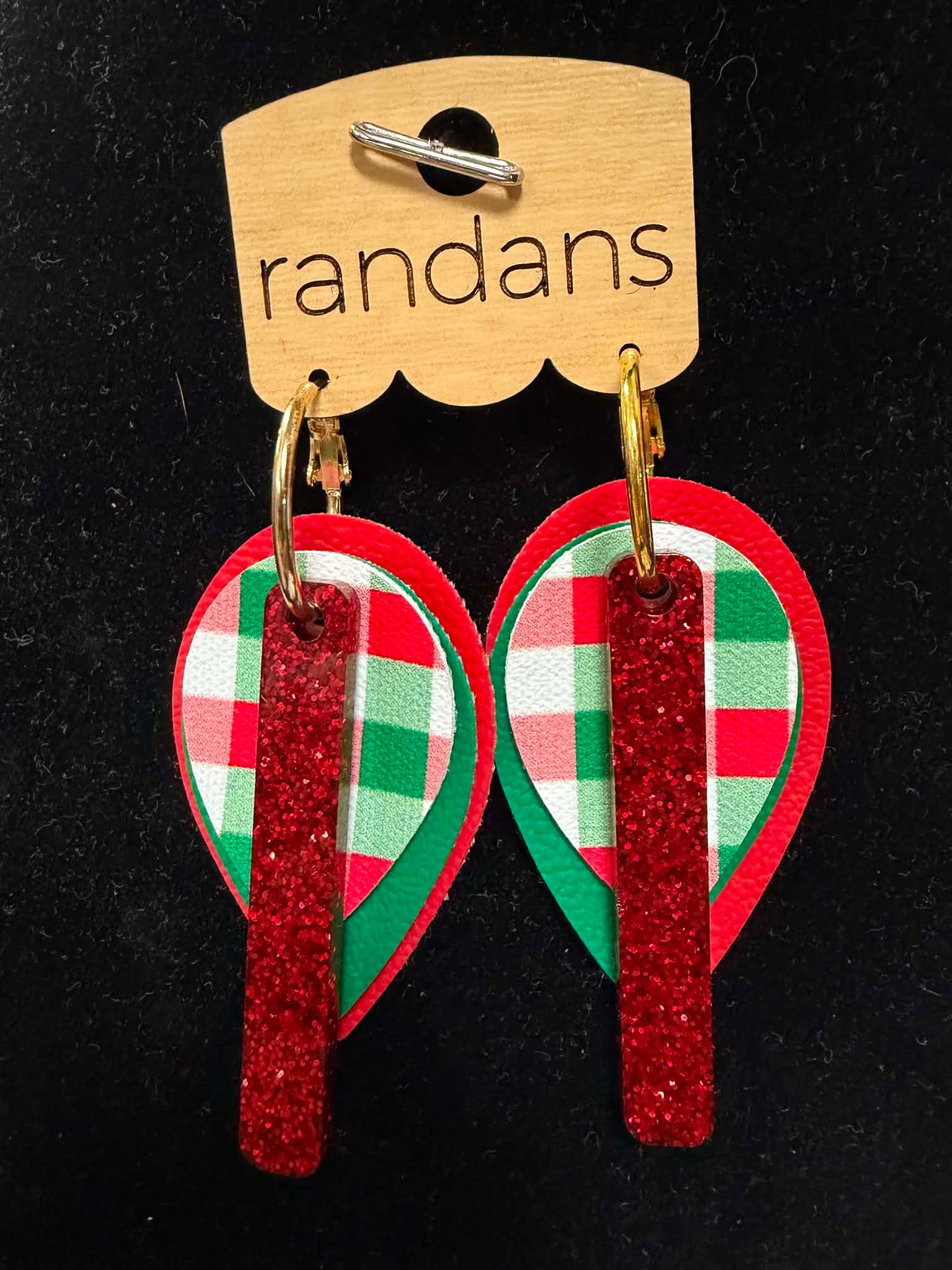 Festive Flannel Dangles
