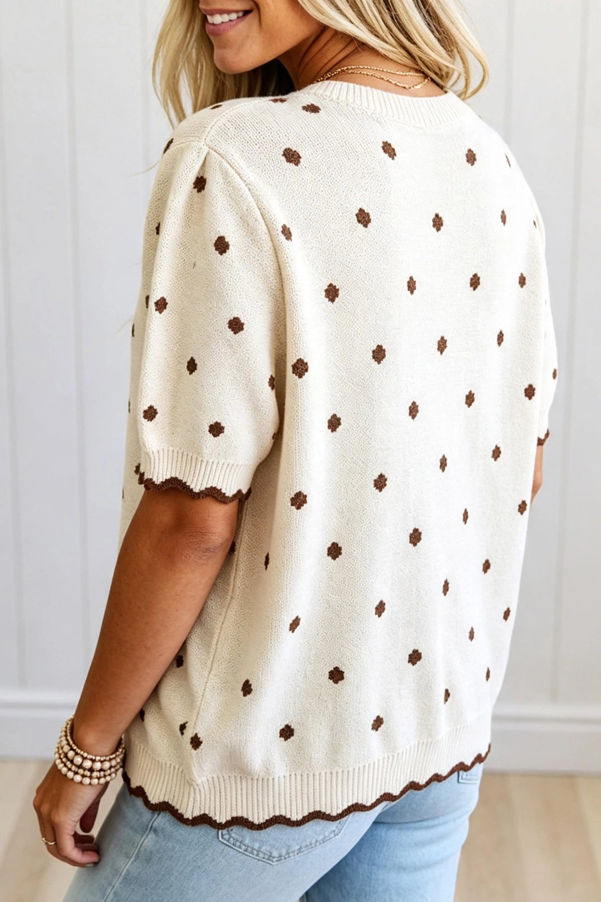 Scalloped Sweetness Top