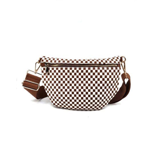 Woven Bum Bag Crossbody Bag