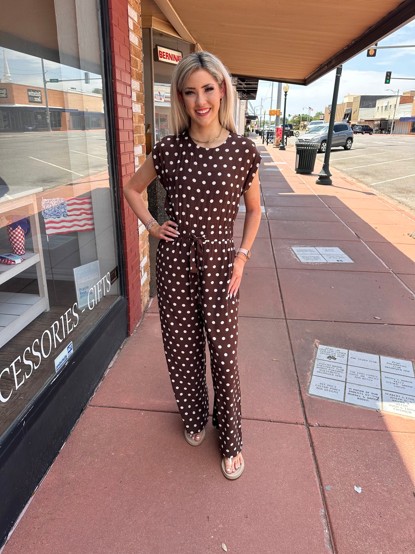 Sassy in Spots Jumpsuit
