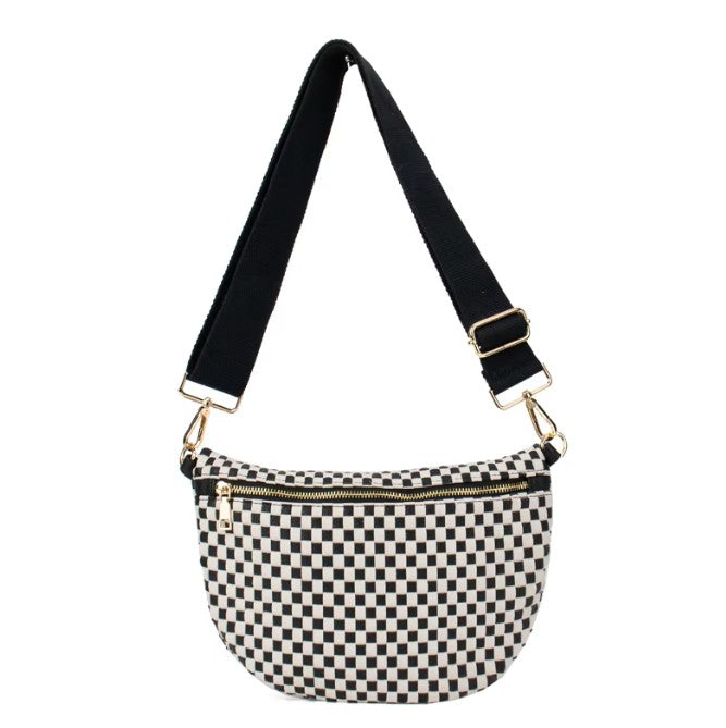 Woven Bum Bag Crossbody Bag