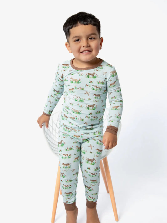 Delta Bird Hunting Dogs- Ls/Pants Toddler Pjs