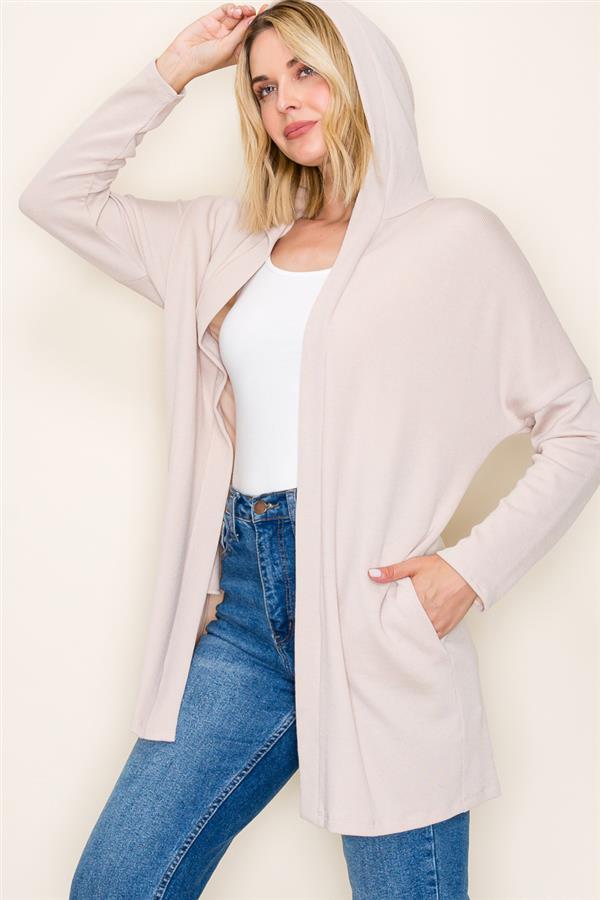 Hooded Cardi