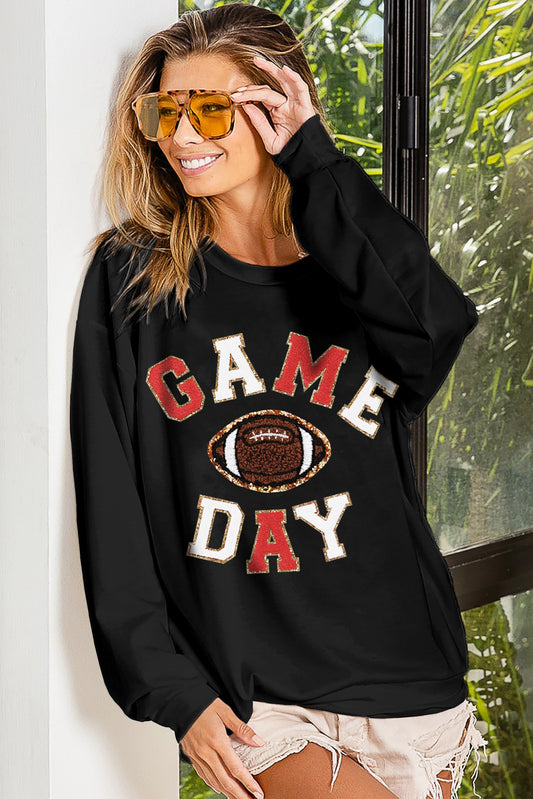 Game Day Patch Sweatshirt