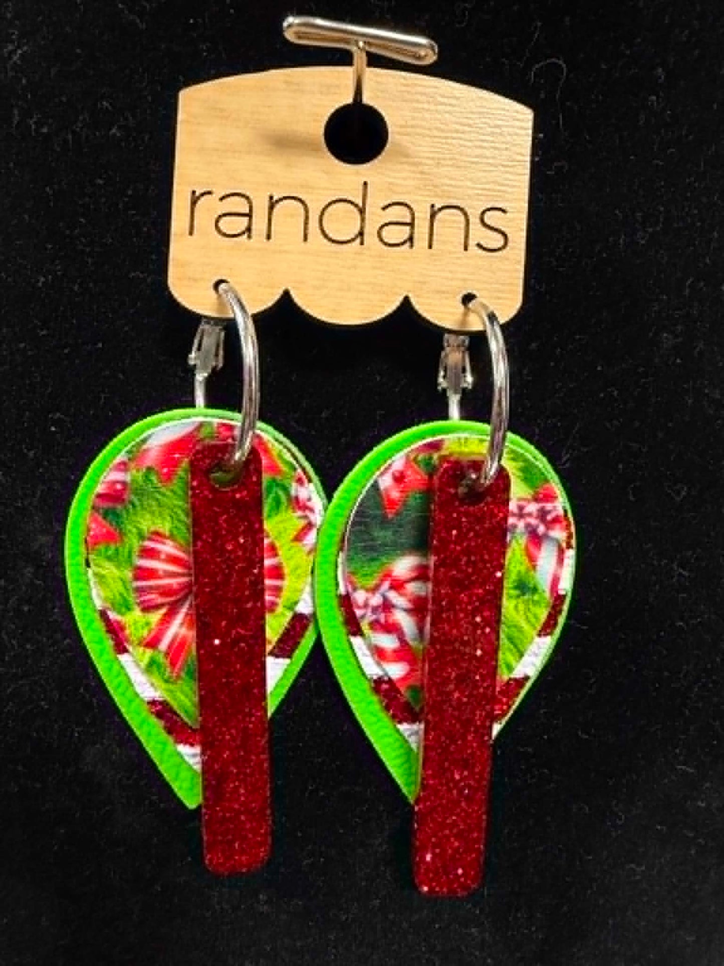 Peppermint Pop Dangles