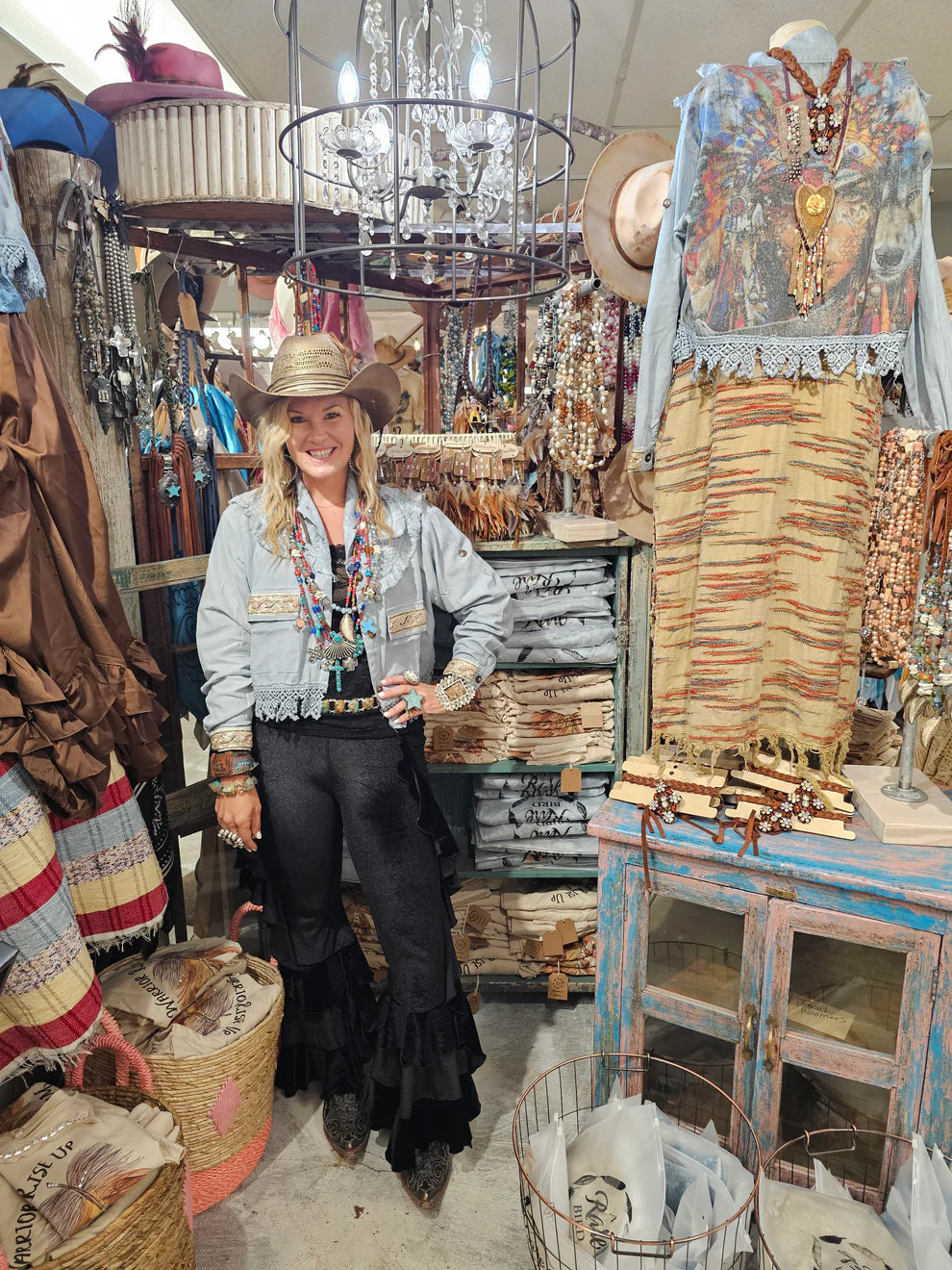 Velvet Ruffle Flairs