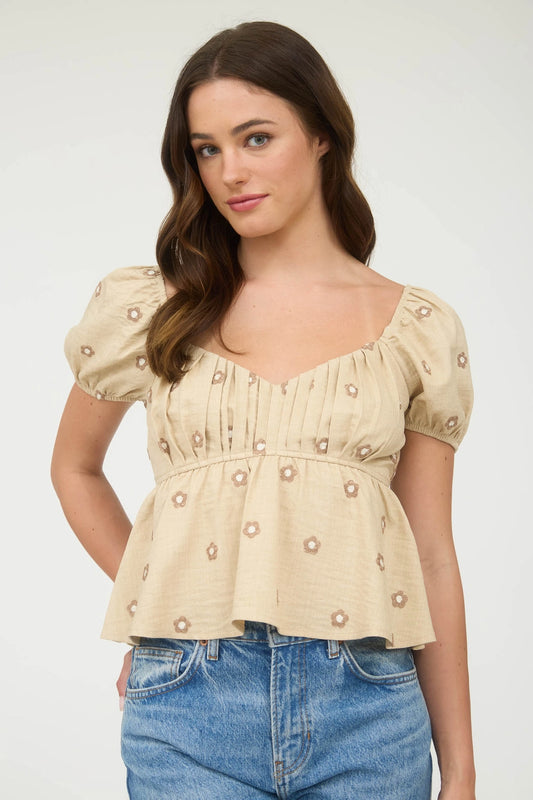 Honey Bloom Top