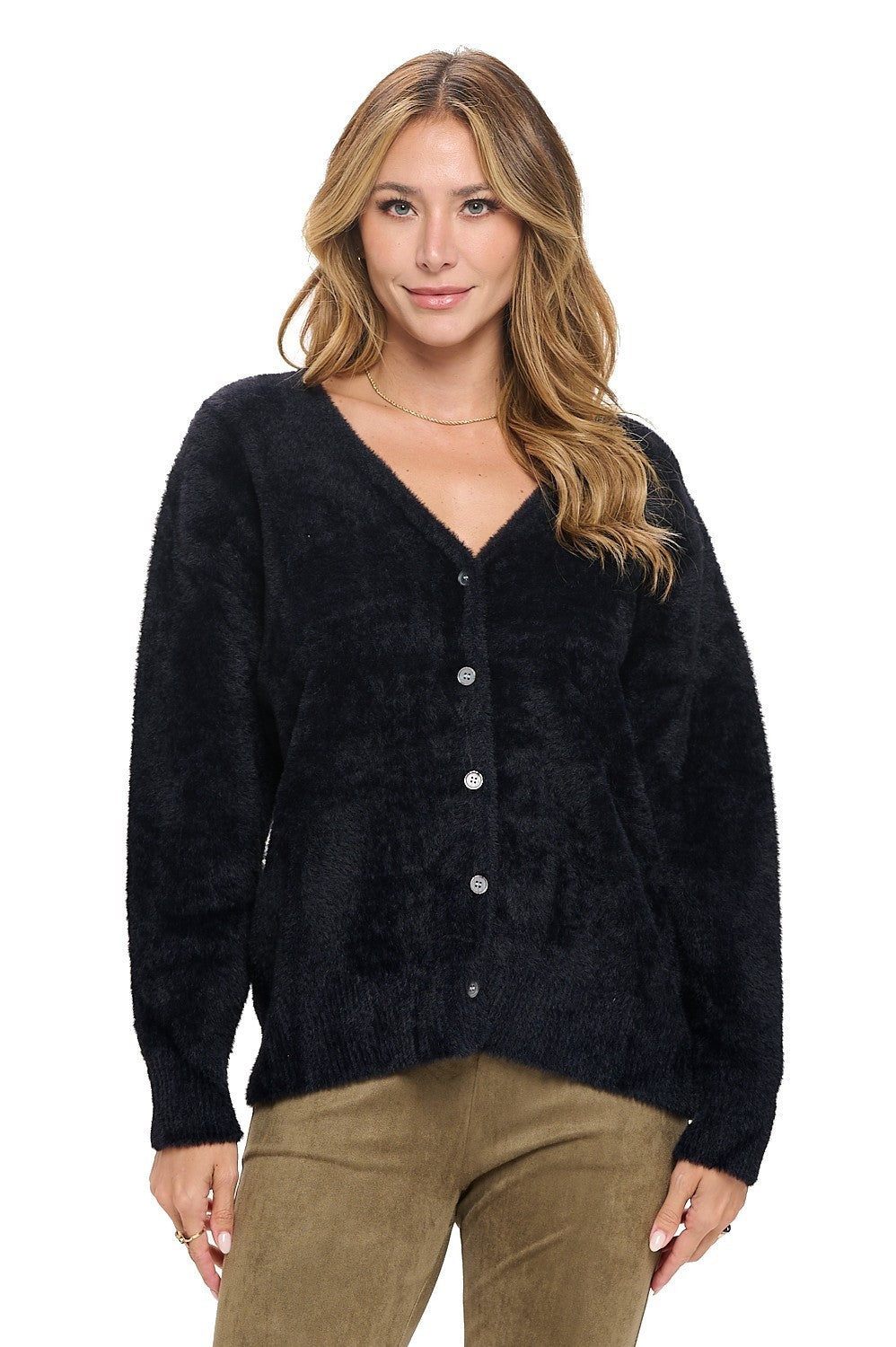 Marisol Fuzzy Cardigan