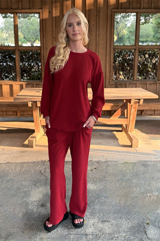 Cozy Cabin Red Bottoms
