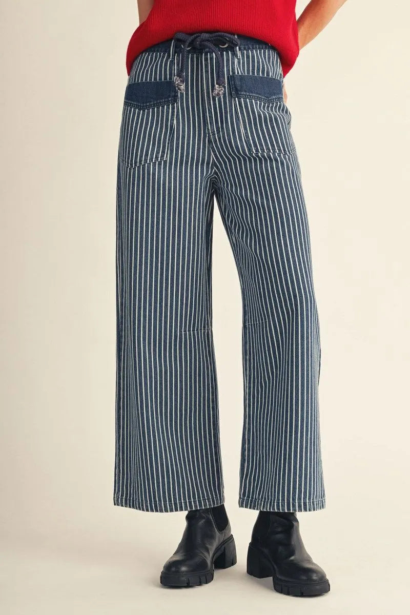 Main Street Stripe Jeans
