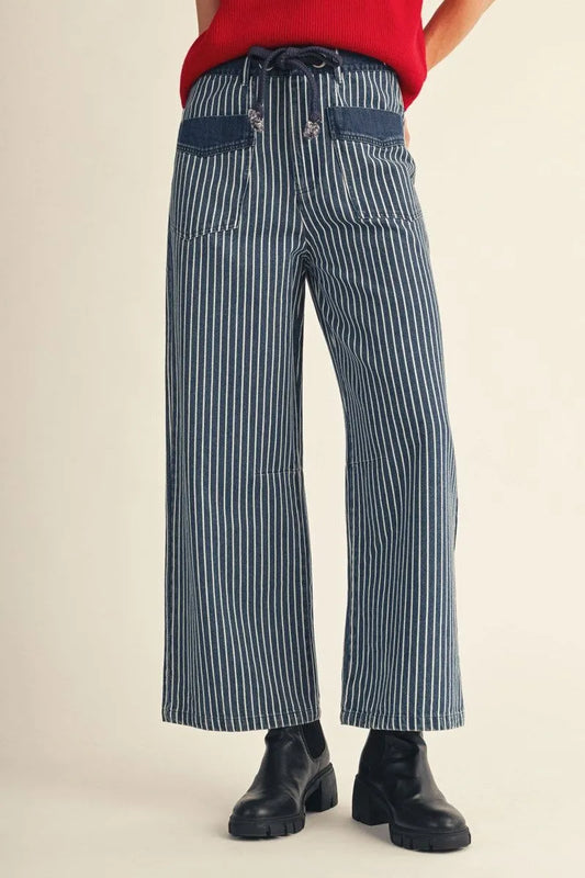 Main Street Stripe Jeans