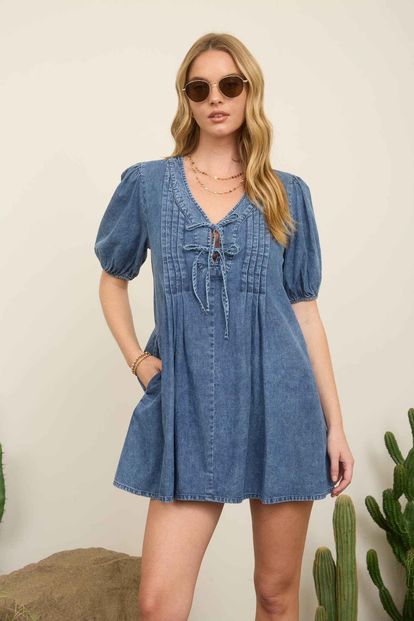 Love Note Denim Dress