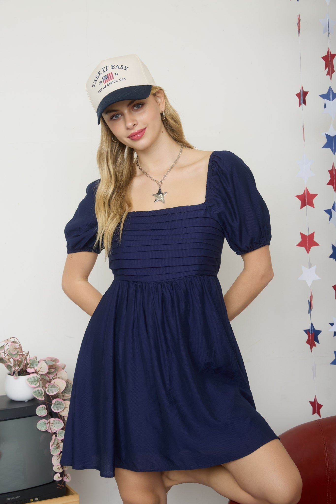 Love Story Pleated Dress