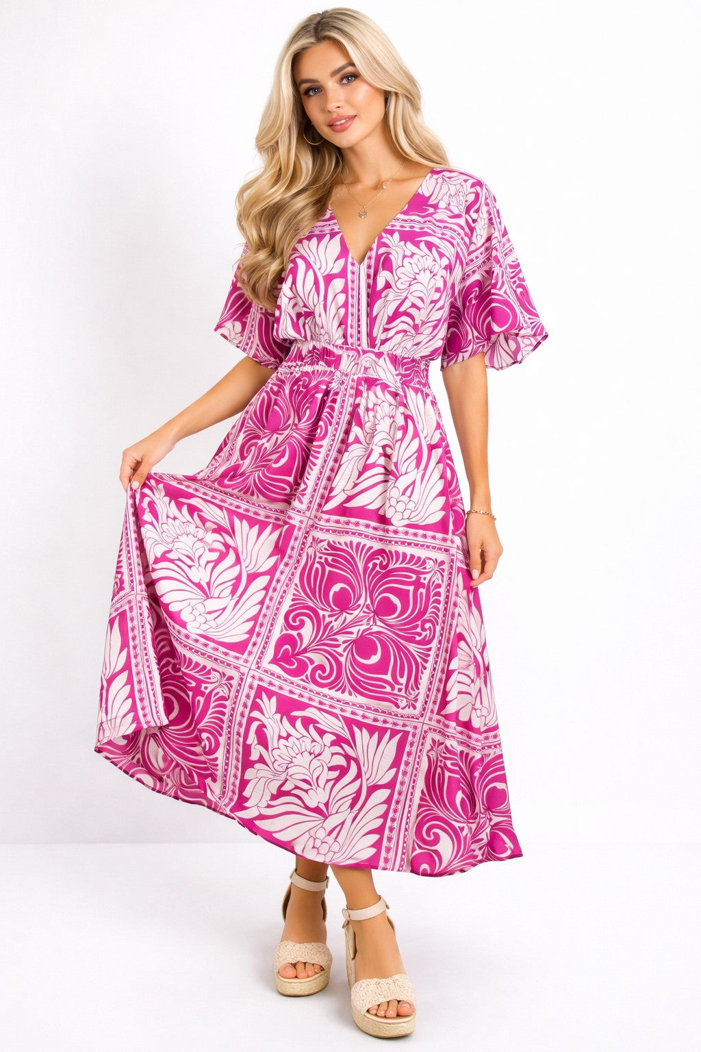 The Blushing Botanical Dress