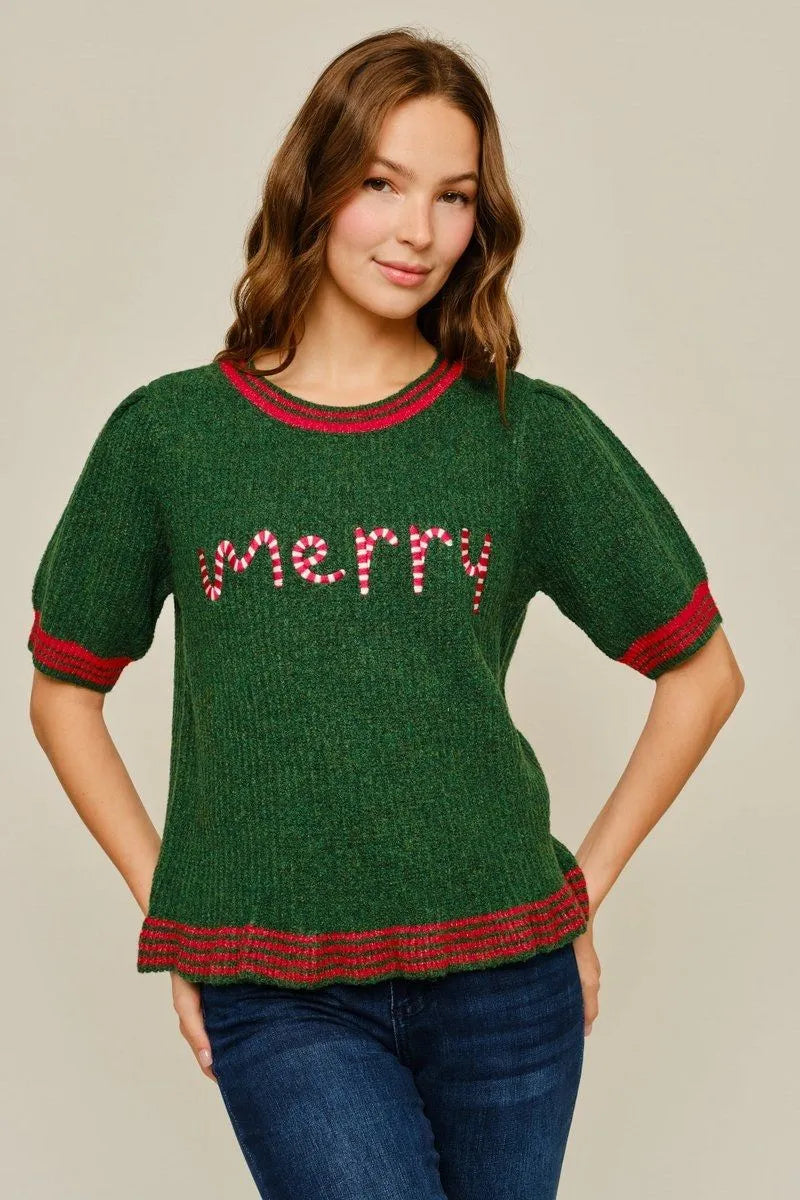 Merry Little Christmas Top