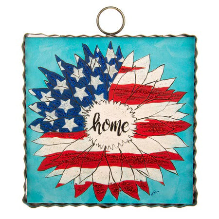 Mini Kross "Home" Flower Flag