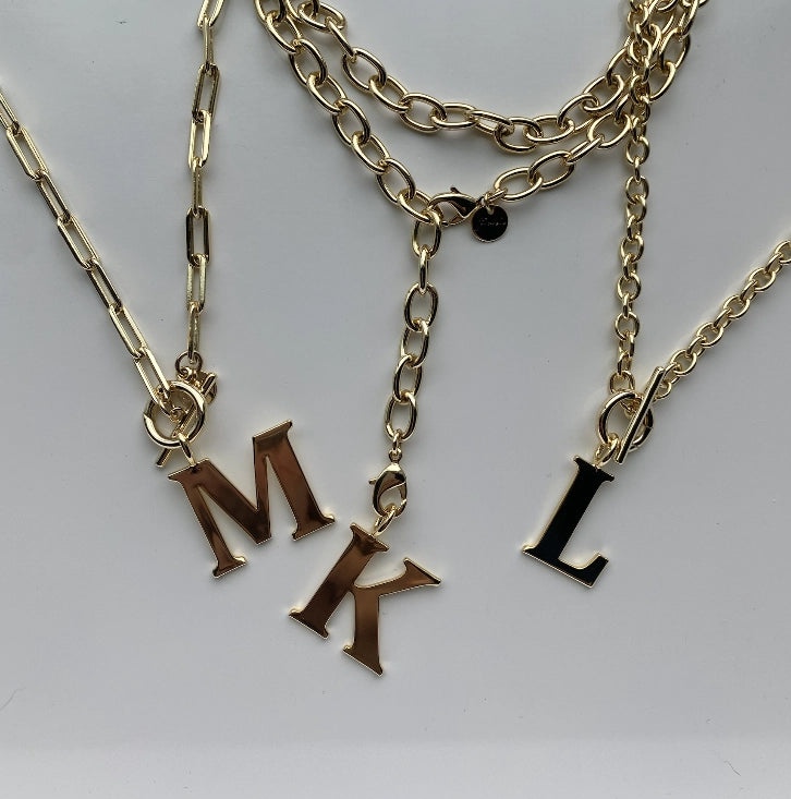 All-American Initial Charm