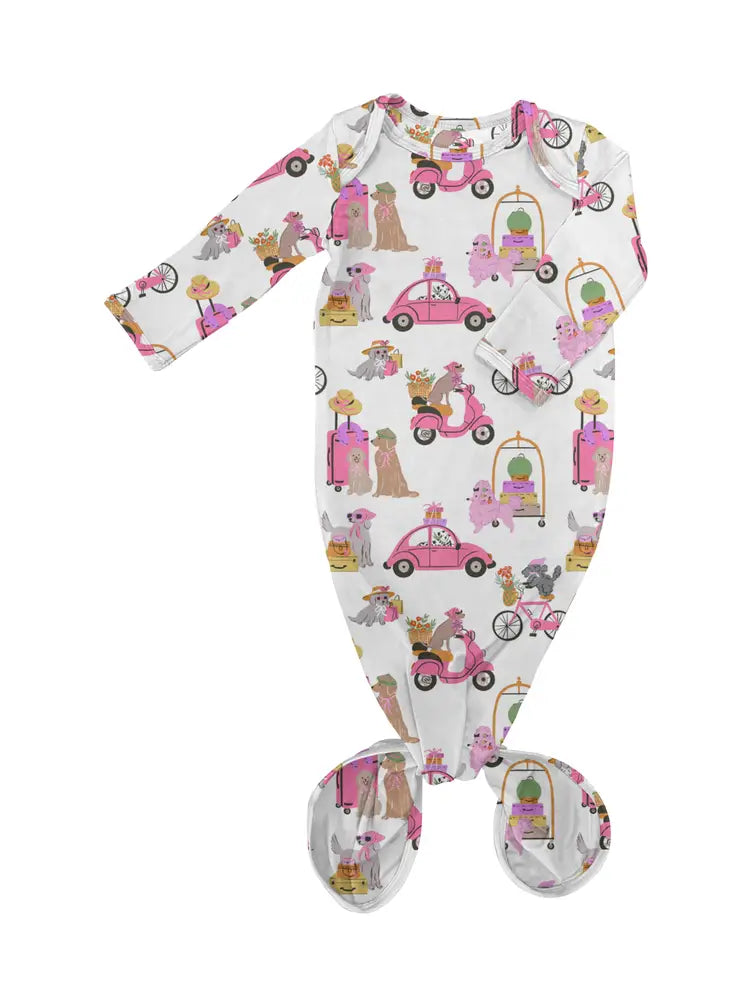 Knotted Gown- Puppy Chic (Posh Travel Dogs)