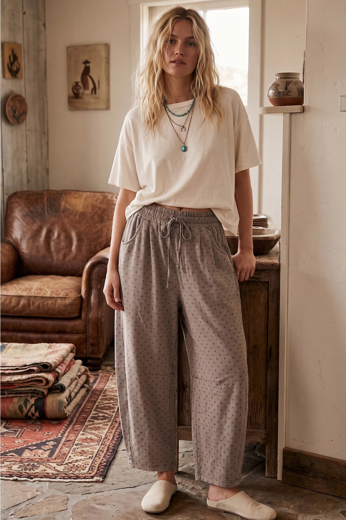 Prairie Dot Pants