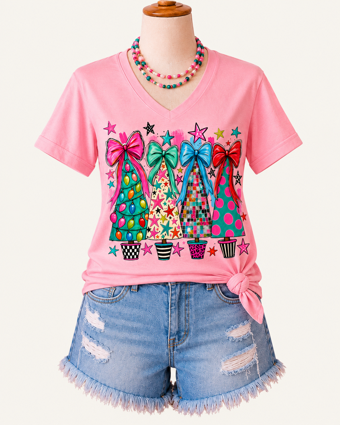 Christmas Cutie Trees Tee