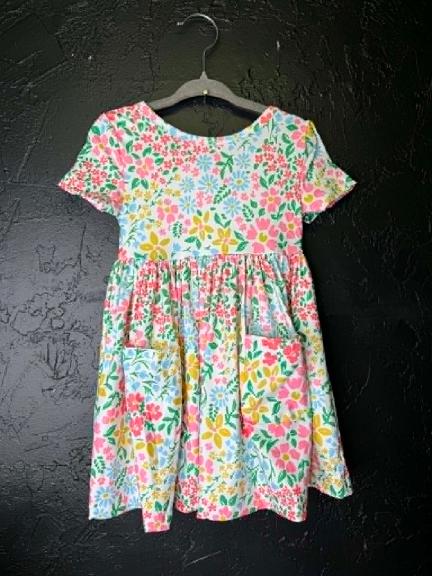 Daffodils S/S Pocket Twirl Dress