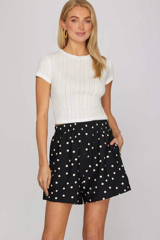 Pretty in Polka Shorts