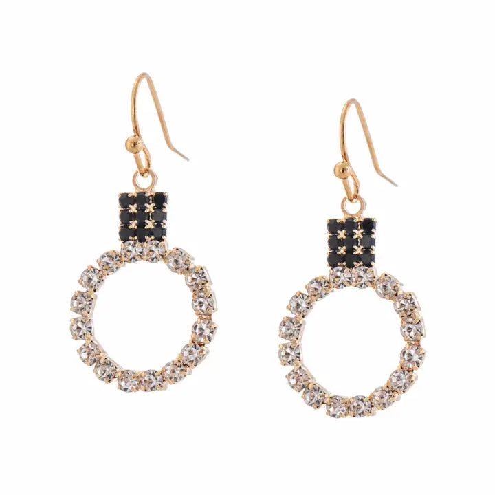 Crystal Ornament Earrings