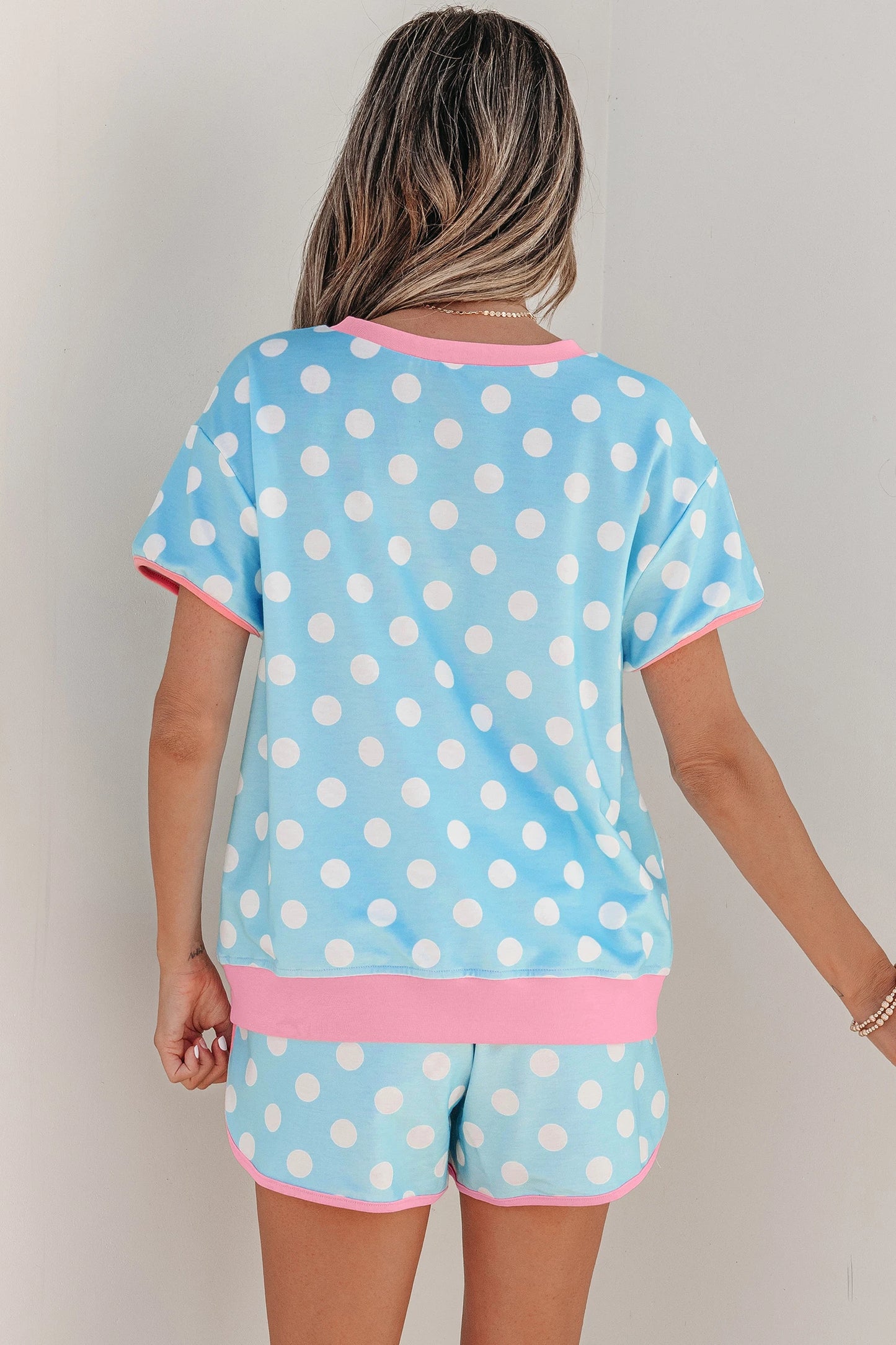 Cotton Candy Dots Shorts