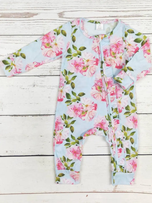Baby Girl Flower Zippy Sleeper