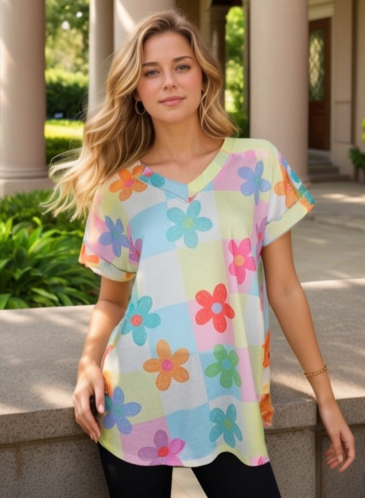 Flower Power (V- Neck)