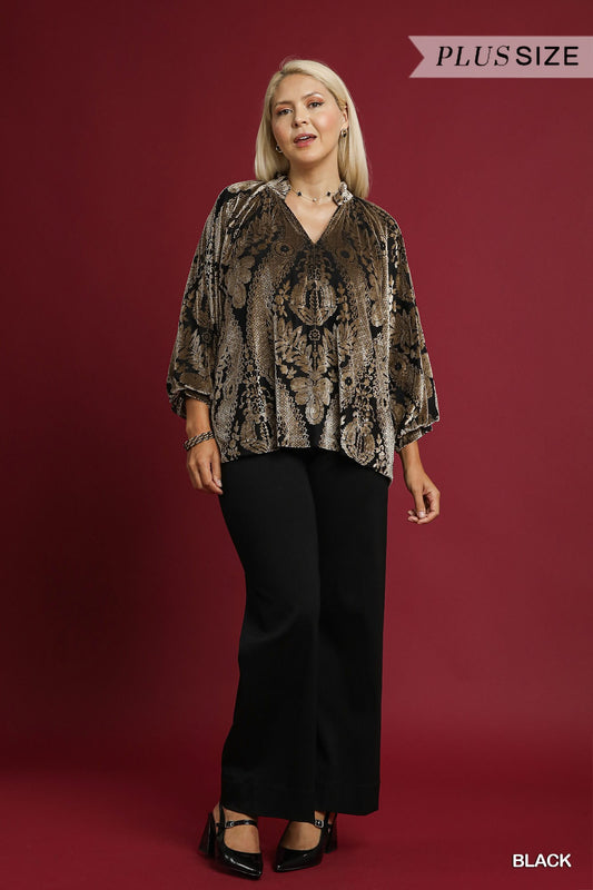 Willow Velvet Top
