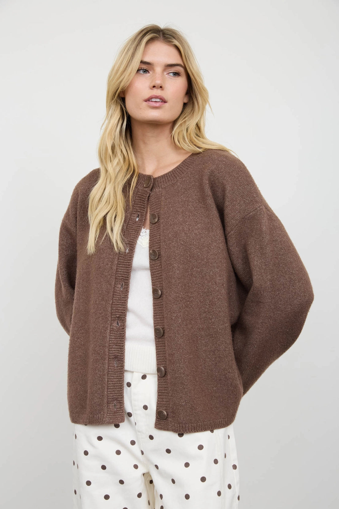 Chocolate Cozy Daydream Cardigan
