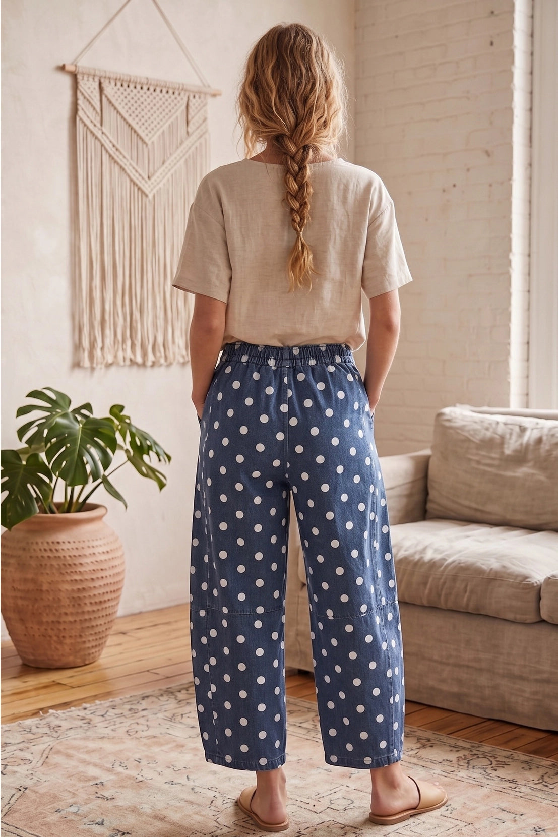 Playful Polka Pants