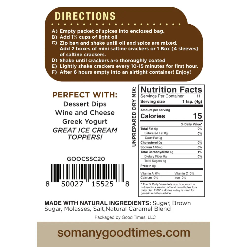 Cracker Smack Salted Caramel