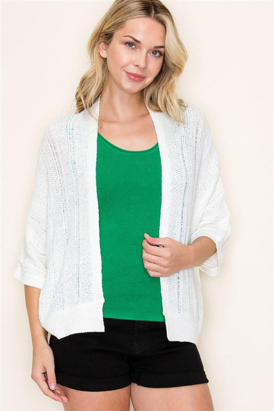 Pointelle Kimono