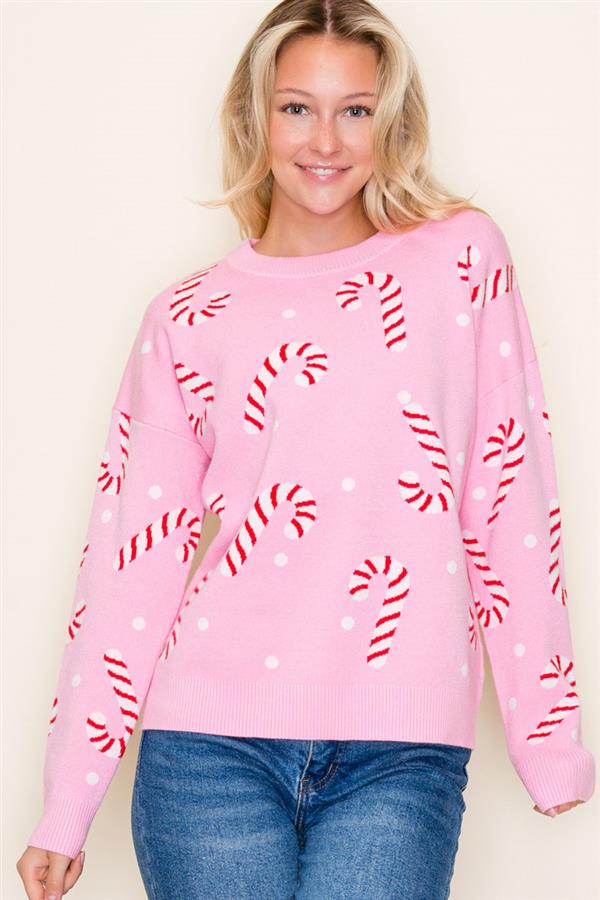 Peppermint Kiss Sweater