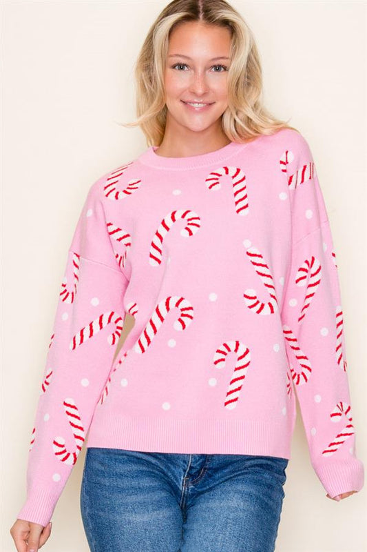 Peppermint Kiss Sweater