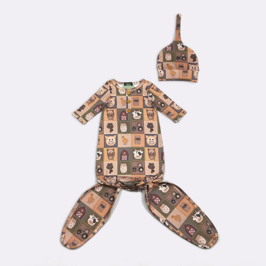 Patchwork Farm Knotted Gown