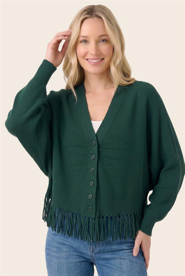 Autumn Evergreen Cardigan