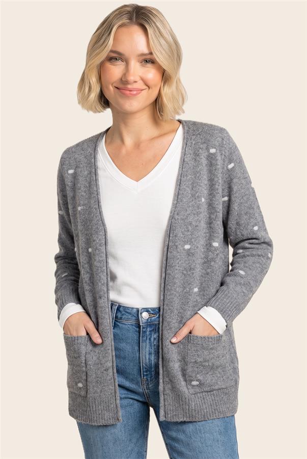 Silver Sprinkle Cardigan