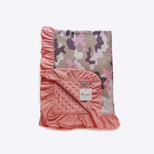 Girly Camo Blanket