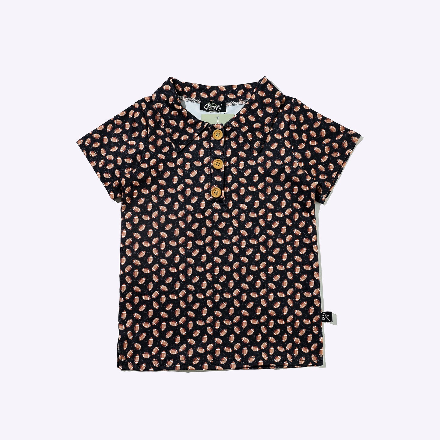 Football Boy Collar Shirt