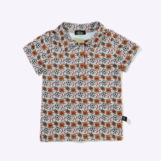 Baller Boy Collar Shirt