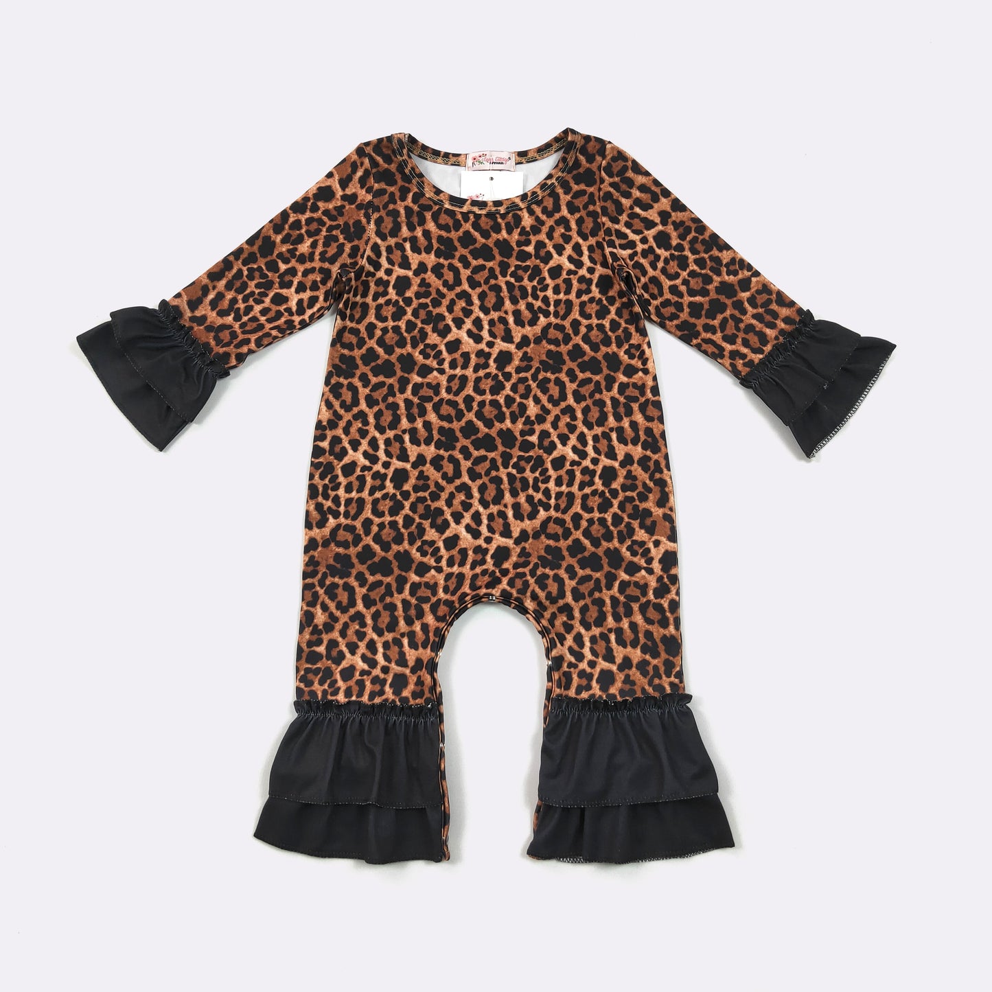Cheetah Baby Romper