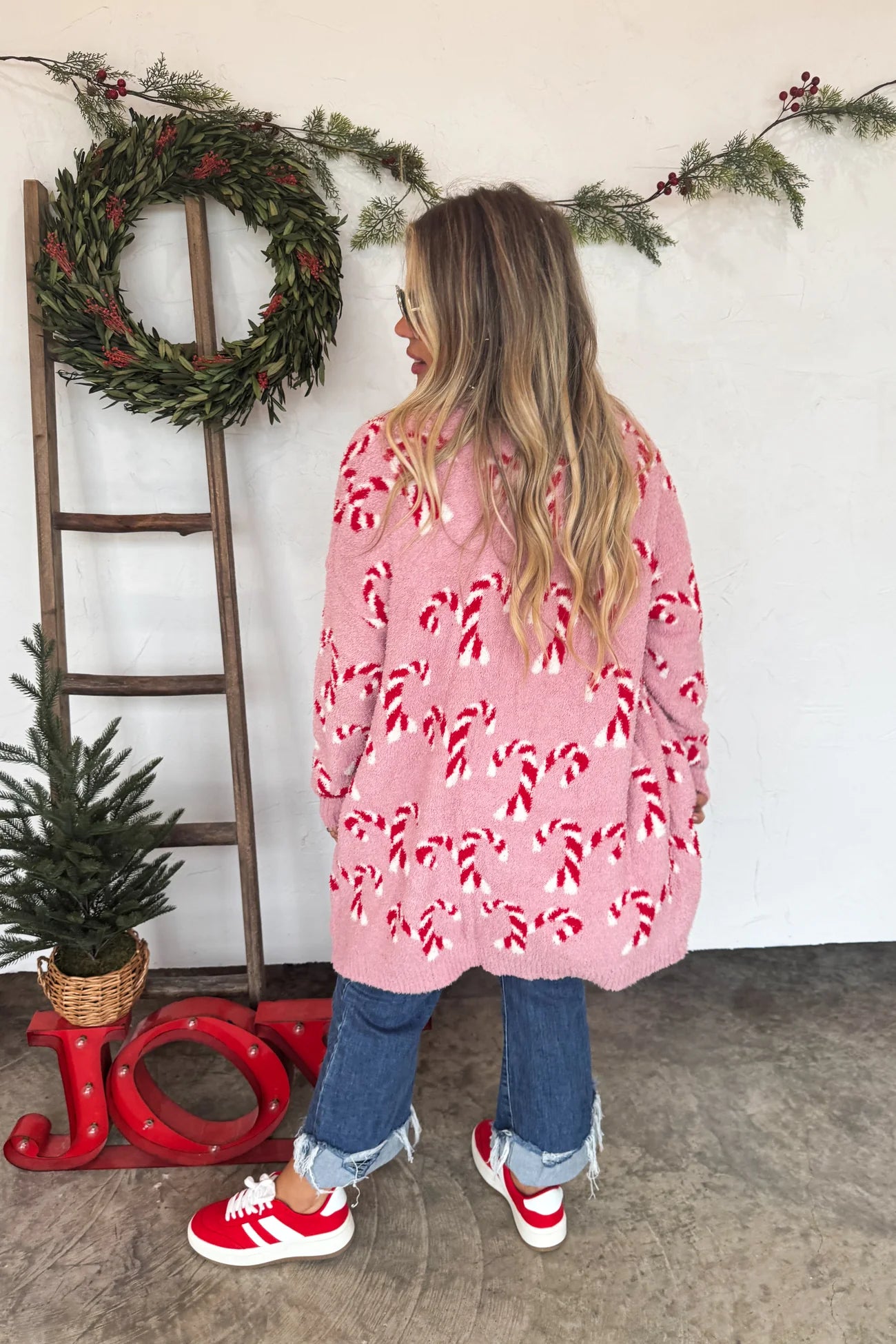 Candy Cane Cloud Cardigan
