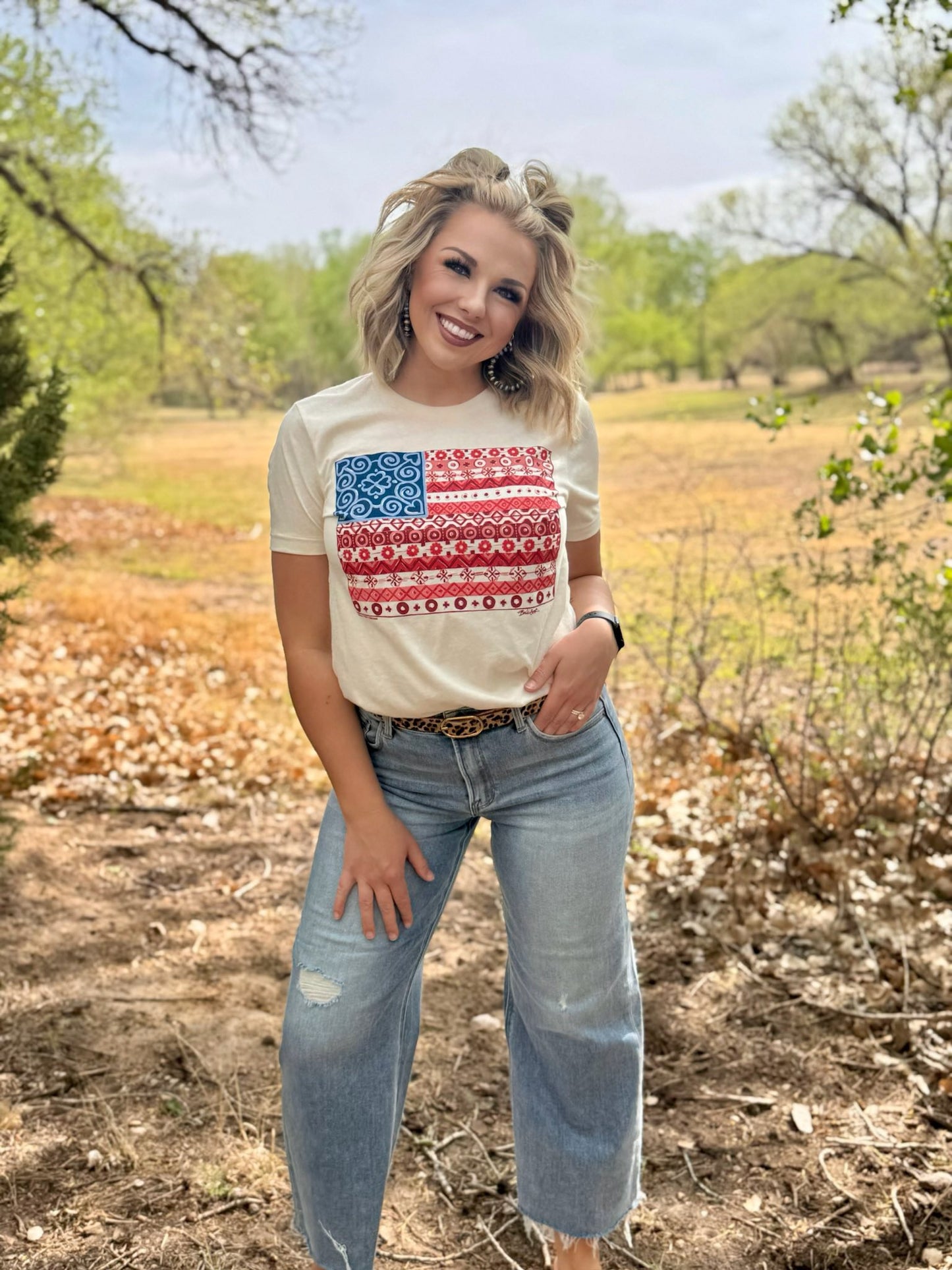 Barb's Paisley Flag